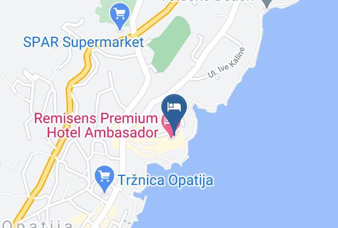 Opatija - Hotel Ambasador Maps