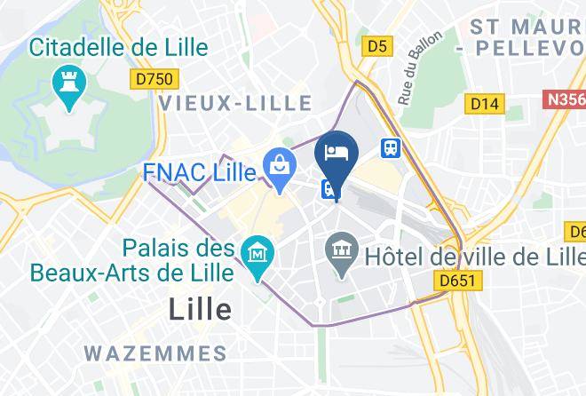 Nord - Hotel Ambassadeur Maps