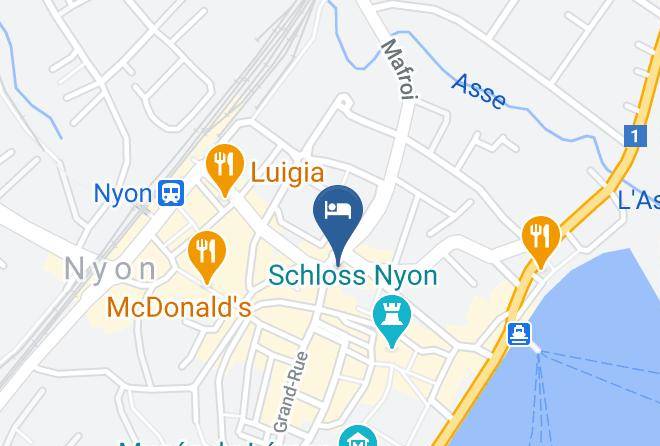 Nyon - Hotel Ambassador Maps
