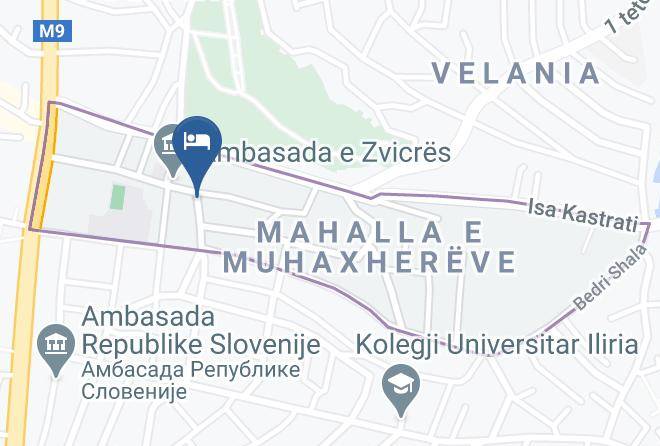 Pristina - Hotel Ambassador Maps