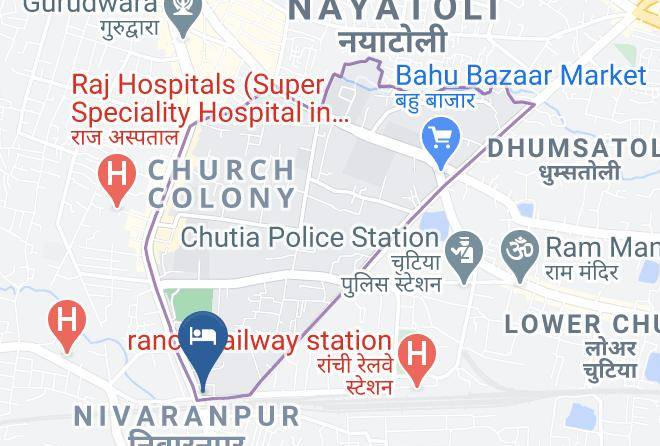 Ranchi - Hotel Ambassador Maps