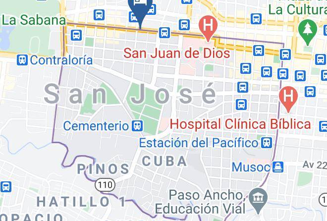 San Jose - Hotel Ambassador Maps