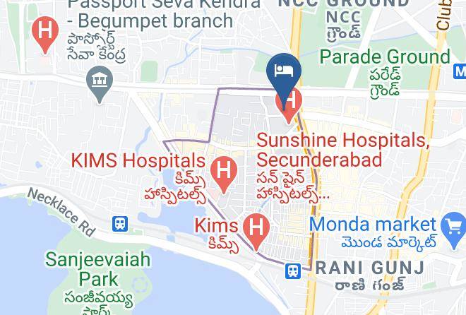 Secunderabad - Hotel Ambassador Maps