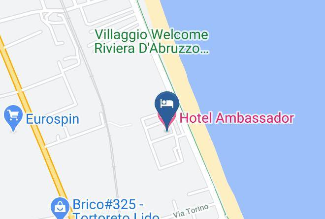 Teramo - Hotel Ambassador Maps
