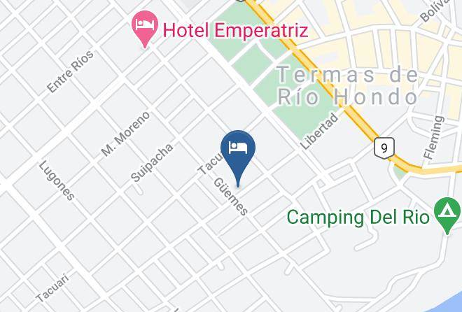 Rio Hondo - Hotel Ambassador Maps