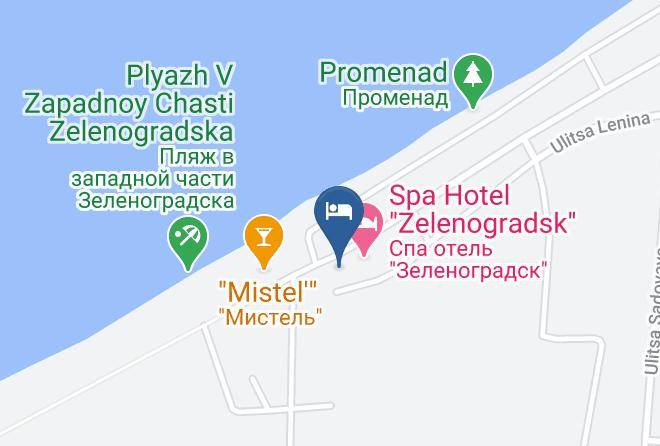 Zelenogradsky District - Hotel Amber Season Maps