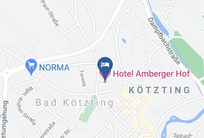 Hotel Amberger Hof Map
