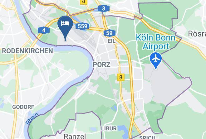 Cologne - Hotel Ambiente Koln Maps