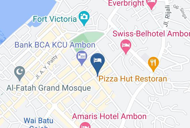 Ambon - Hotel Amboina Maps