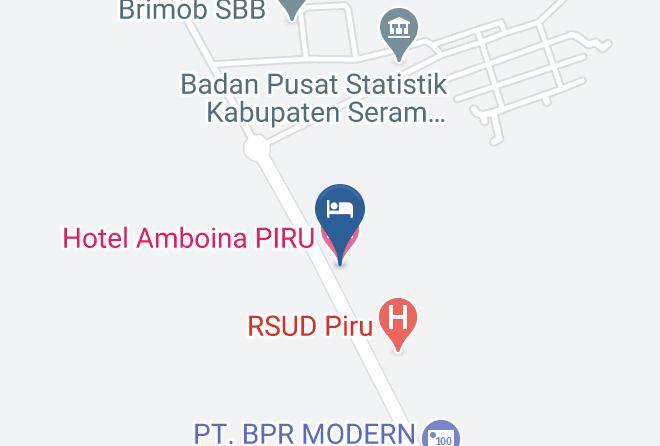 Seram Bagian Barat - Hotel Amboina Piru Maps