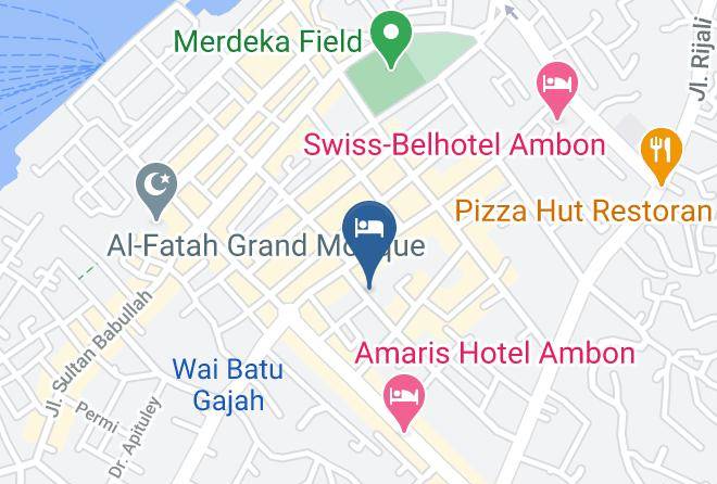 Ambon - Hotel Ambon Maps