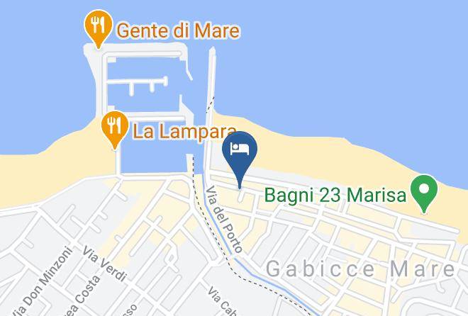 Pesaro And Urbino - Hotel Ambra Gabicce Maps
