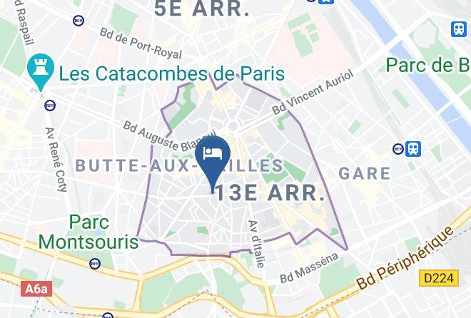 Hotel Ambre Paris Map
