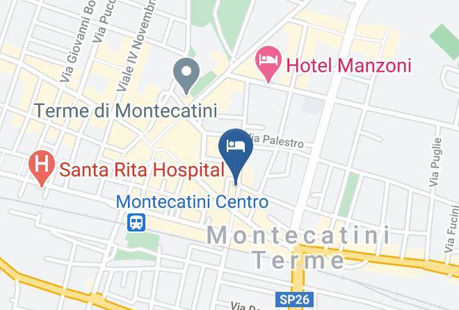Pistoia - Hotel Ambrogini Maps
