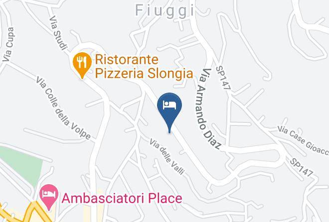 Frosinone - Hotel Ambrosi Maps