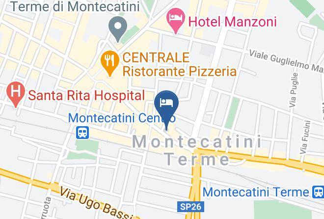 Pistoia - Hotel Ambrosiano Maps