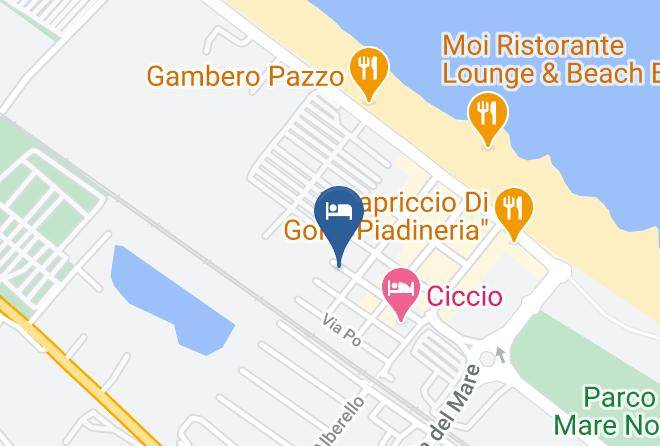 Rimini - Hotel Amedeo Maps