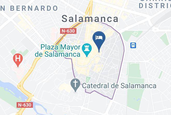 Salamanca - Hotel Amefa Salamanca Maps