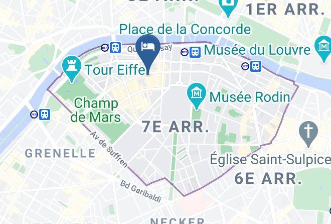 Hotel Amelie Map