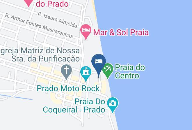 Prado - Hotel Amendoeiras Praia Maps