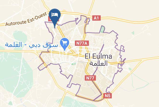 Setif - Hotel Amer Maps