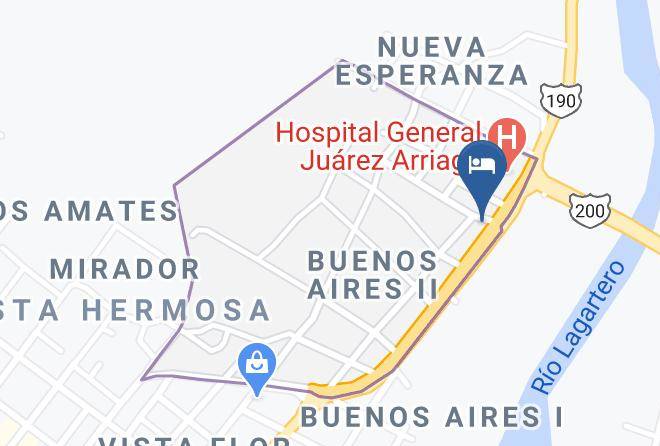 Arriaga - Hotel America Maps