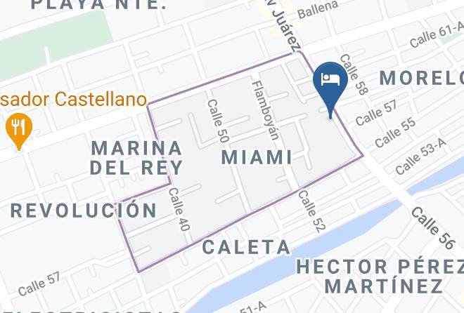 Carmen - Hotel America Maps