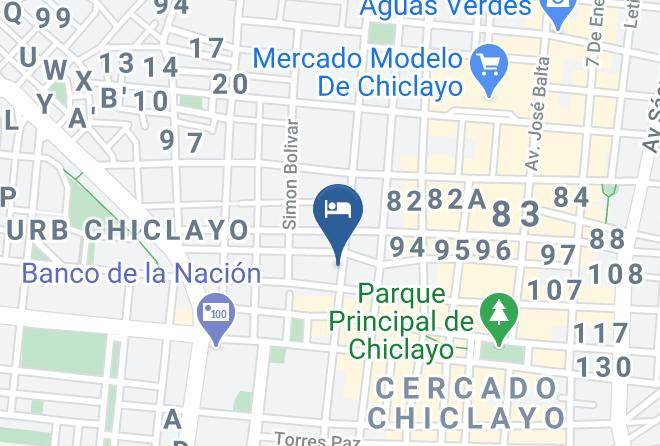 Chiclayo - Hotel America Maps