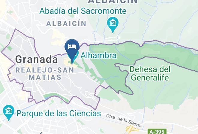 Granada - Hotel America Granada Maps