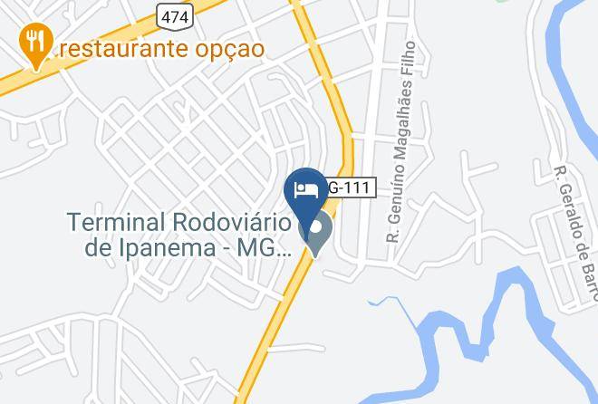 Ipanema - Hotel America Maps