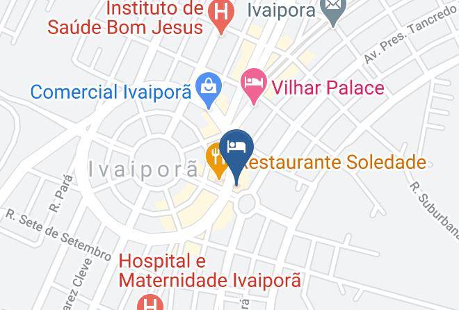 Ivaipora - Hotel America Maps