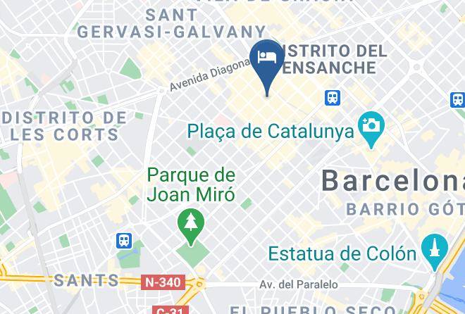 Barcelona - Hotel America Barcelona Maps