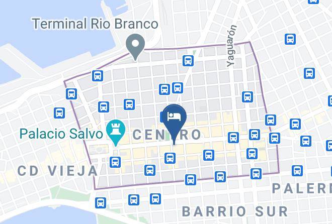 Municipio B - Hotel America Maps