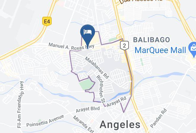 Pampanga - Hotel America Maps