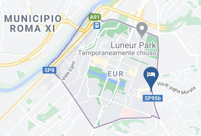 Hotel American Palace Eur Map