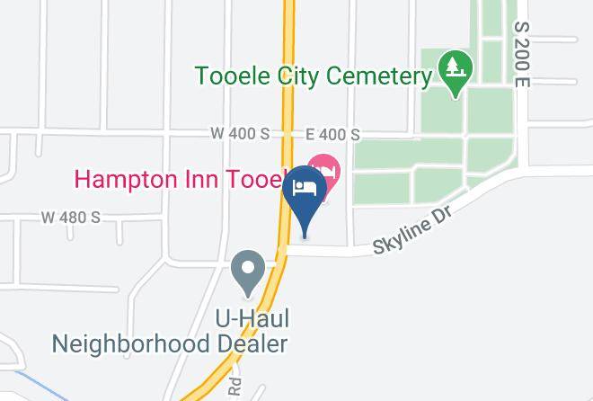 Tooele - Hotel American Maps