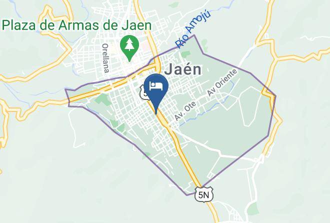 Jaen - Hotel Americano Maps