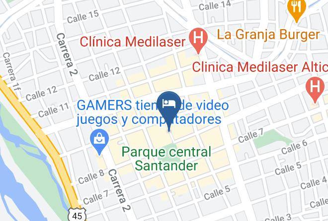 Neiva - Hotel Americano Maps