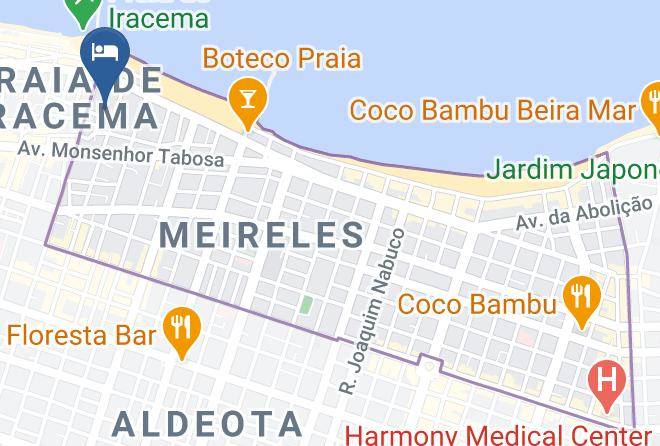 Fortaleza - Hotel Americas Maps