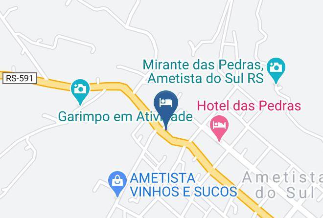 Ametista Do Sul - Hotel Ametista Maps