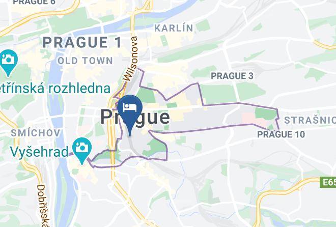 Prague - Hotel Ametyst Maps