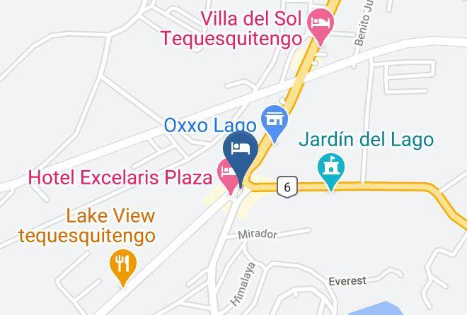 Jojutla - Hotel Ameyali Tequesquitengo Maps