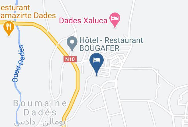 Meknes Tafilalet - Hotel Amgoune Maps