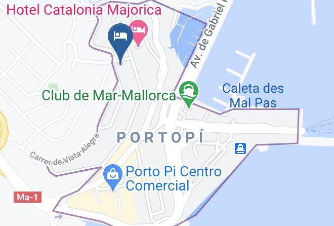 Baleares - Hotel Amic Horizonte Maps