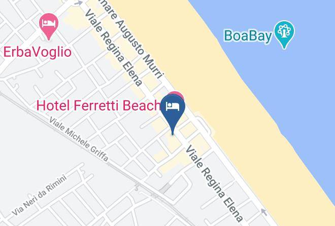 Rimini - Hotel Amicizia Maps