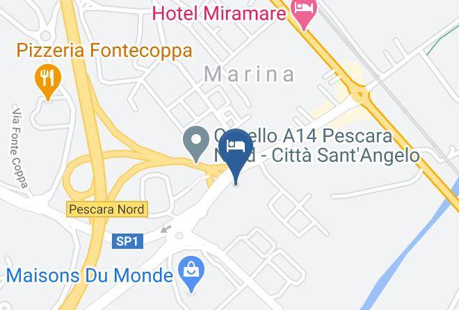 Pescara - Hotel Amico Maps