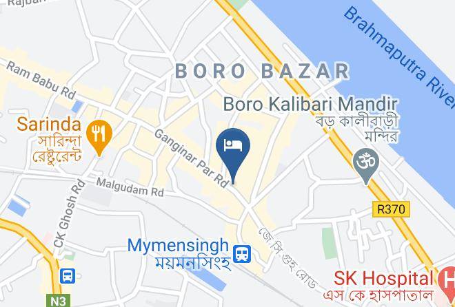 Dhaka - Hotel Amir International Maps