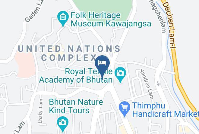 Thimphu - Hotel Amodhara Maps