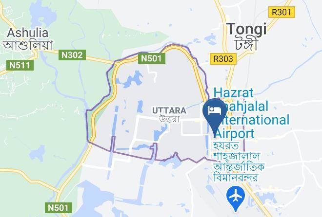 Dhaka - Hotel Ample Maps