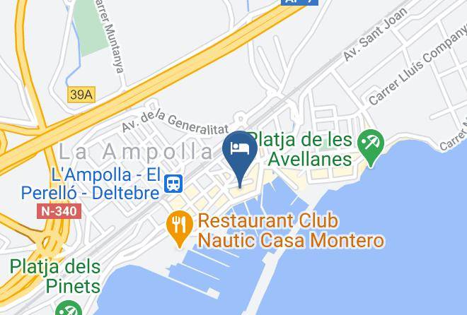 Tarragona - Hotel Ampolla Sol S L Maps